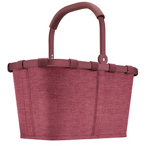reisenthel® Einkaufskorb carrybag Kunstfaser twist maroon