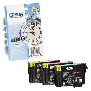 EPSON 27 / T2705 cyan, magenta, gelb Druckerpatronen, 3er-Set