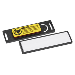 DURABLE Clip Card Namensschilder mit Magnet 6,7 x 1,7 cm, 25 St.