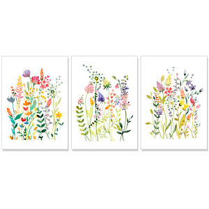 LUMA Poster-Set Wildblumen, Karton