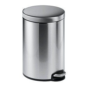 DURABLE Slow Motion Mülleimer 12,0 l edelstahl, 1 St.