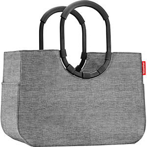 reisenthel® Einkaufskorb loopshopper L Kunstfaser twist silver