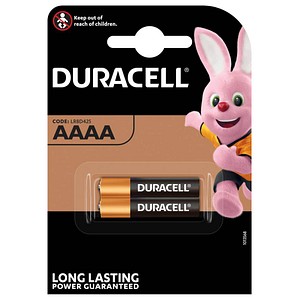 DURACELL Batterien Mini AAAA Alkali-Mangan Mini AAAA 1,5 V, 2 St.