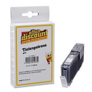 office discount grau Druckerpatrone kompatibel zu Canon CLI-551 XL GY