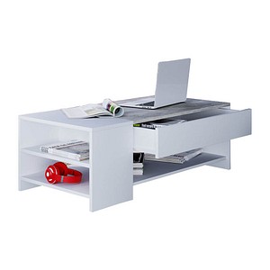 VCM my home Tindus Couchtisch Betonoptik 100,0 x 50,0 x 35,0 cm