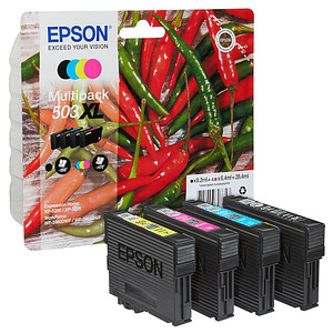 EPSON 503XL/T09R64  schwarz, cyan, magenta, gelb Druckerpatronen, 4er-Set