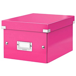 LEITZ Click & Store Aufbewahrungsbox 7,4 l pink 21,6 x 28,2 x 16,0 cm