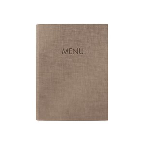 SIGEL Speisekarten-Mappe DIN A5, 2 Hüllen beige, 1 St.