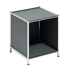 viasit Aktenregal System4 anthrazit 40,4 x 40,4 x 43,2 cm