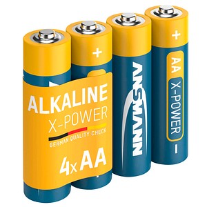 4 ANSMANN Batterien X-POWER Mignon AA 1,5 V