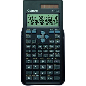 Canon F-715SG Wissenschaftlicher Taschenrechner schwarz
