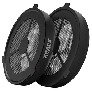 xavax® nachfüllbare Kaffeepads schwarz, 2 St., 2 Stück