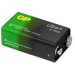 GP Batterie ULTRA PLUS Alkali-Mangan E-Block 9 V, 1 St.