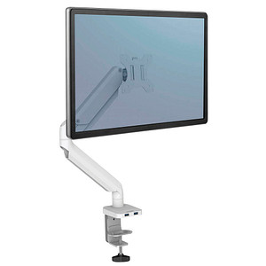 AKTION: Fellowes Monitor-Halterung Platinum Series 8056201 weiß für 1 Monitor, Tischklemme, Tischbohrung mit 15 Euro CashBack