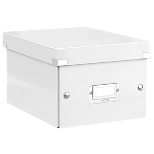 LEITZ Click & Store Aufbewahrungsbox 7,4 l weiß 21,6 x 28,2 x 16,0 cm, 1 St.
