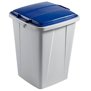 DURABLE Durabin 90 Mülleimer 90,0 l grau, blau, 1 St.