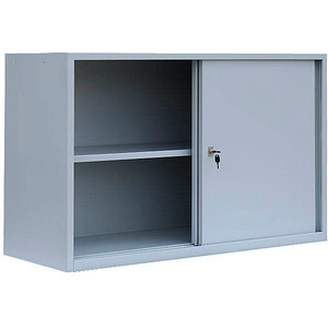 ClassiX Schiebetürenschrank, X-550125 lichtgrau 1 Fachboden 120,0 x 45,0 x 75,0 cm