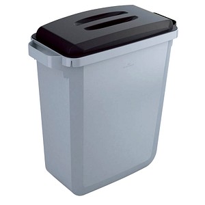 DURABLE Durabin 60 Mülleimer 60,0 l grau, schwarz, 1 St.