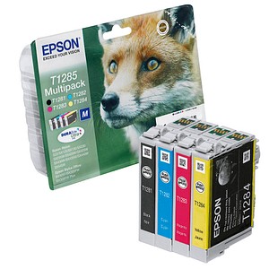 EPSON T1285M  schwarz, cyan, magenta, gelb Druckerpatronen, 4er-Set