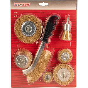 Werkzeyt Drahtbürsten für Bohrmaschine 7-tlg., 1 St.