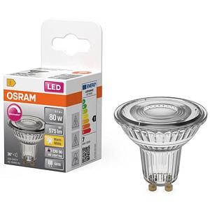 OSRAM LED-Lampe Superstar PAR16 GU10 6,1 W klar, 1 St.