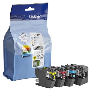 brother LC-3219XLVAL schwarz, cyan, magenta, gelb Druckerpatronen, 4er-Set