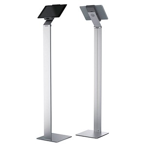 DURABLE Tablet-Halterung FLOOR 893223 silber für 1 Tablet, Tischständer