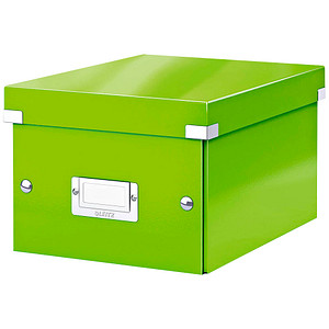AKTION:  LEITZ Click & Store Aufbewahrungsbox 7,4 l grün 21,6 x 28,2 x 16,0 cm mit Prämie nach Registrierung