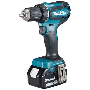 makita DDF485RFJ Akku-Bohrschrauber 18,0 V, mit 2 Akkus