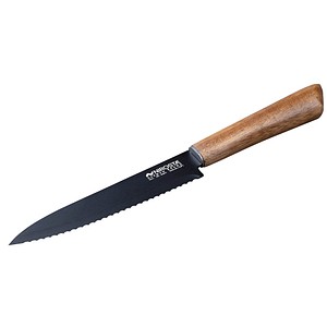 NIROSTA Küchenmesser  Flow Fair schwarz, Klinge: 13,5 cm, 1 St.