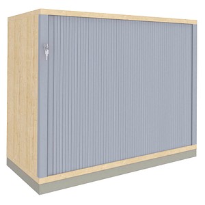 fm Sidney Rollladenschrank königsahorn 1 Fachboden 100,0 x 44,2 x 78,1 cm
