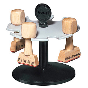 trodat Stempelträger 3008 schwarz für 8 Stempel