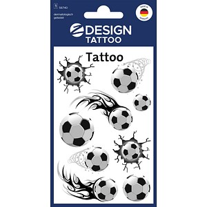 AVERY Zweckform Klebetattoo Fussball, 9 Etiketten