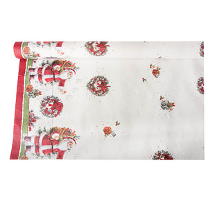 PAPSTAR Tischdecke HoHoHo 86411 mehrfarbig 1,2 x 6,0 m, 1 St.