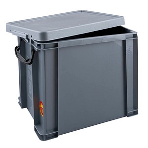 Really Useful Box Aufbewahrungsbox 19,0 l silber 39,5 x 25,5 x 29,0 cm, 1 St.