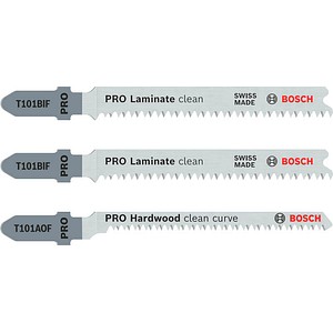 AKTION: BOSCH PRO Laminat Stichsägeblätter-Set 3 St. mit Prämie nach Registrierung