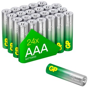 24 GP Batterien SUPER Micro AAA 1,5 V