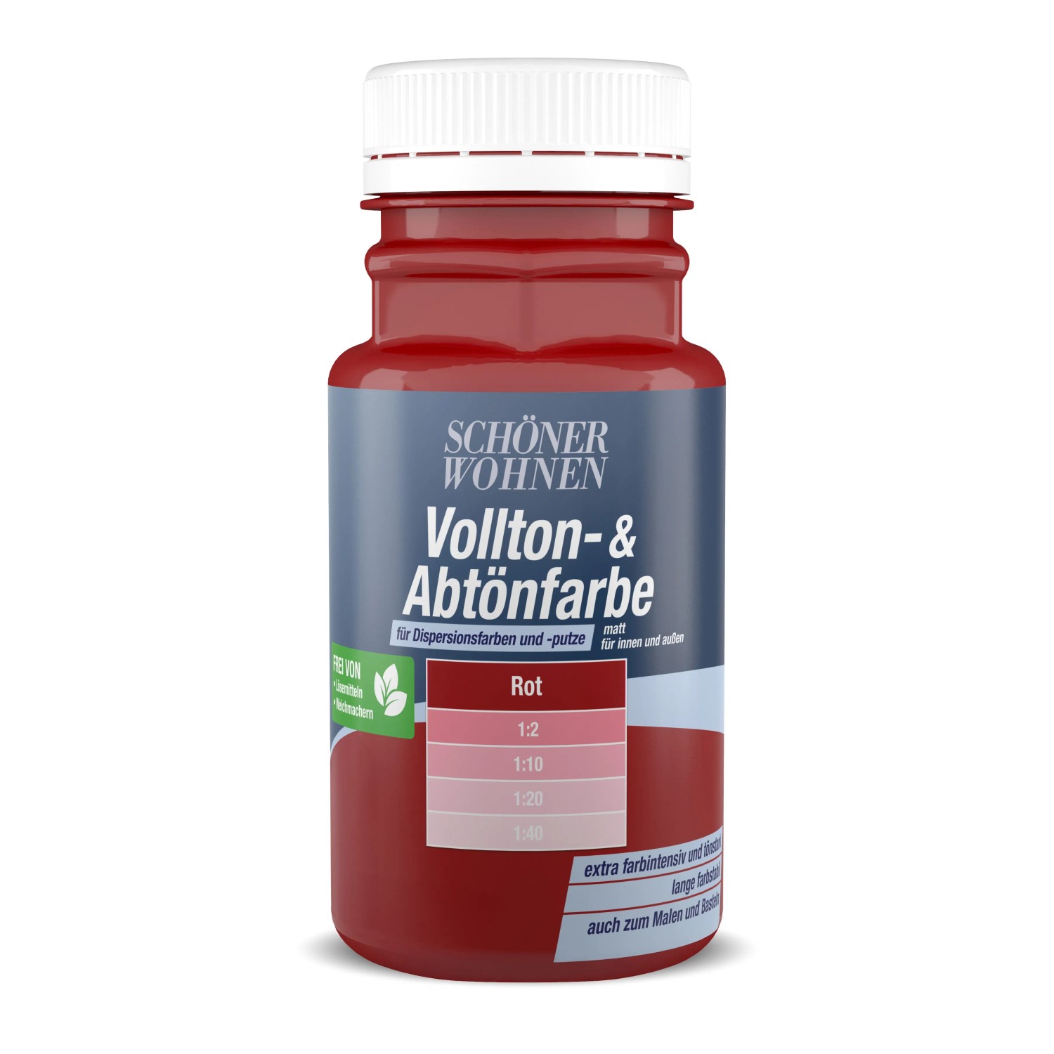 Schöner Wohnen Voll- und Abtönfarbe Rot 125 ml