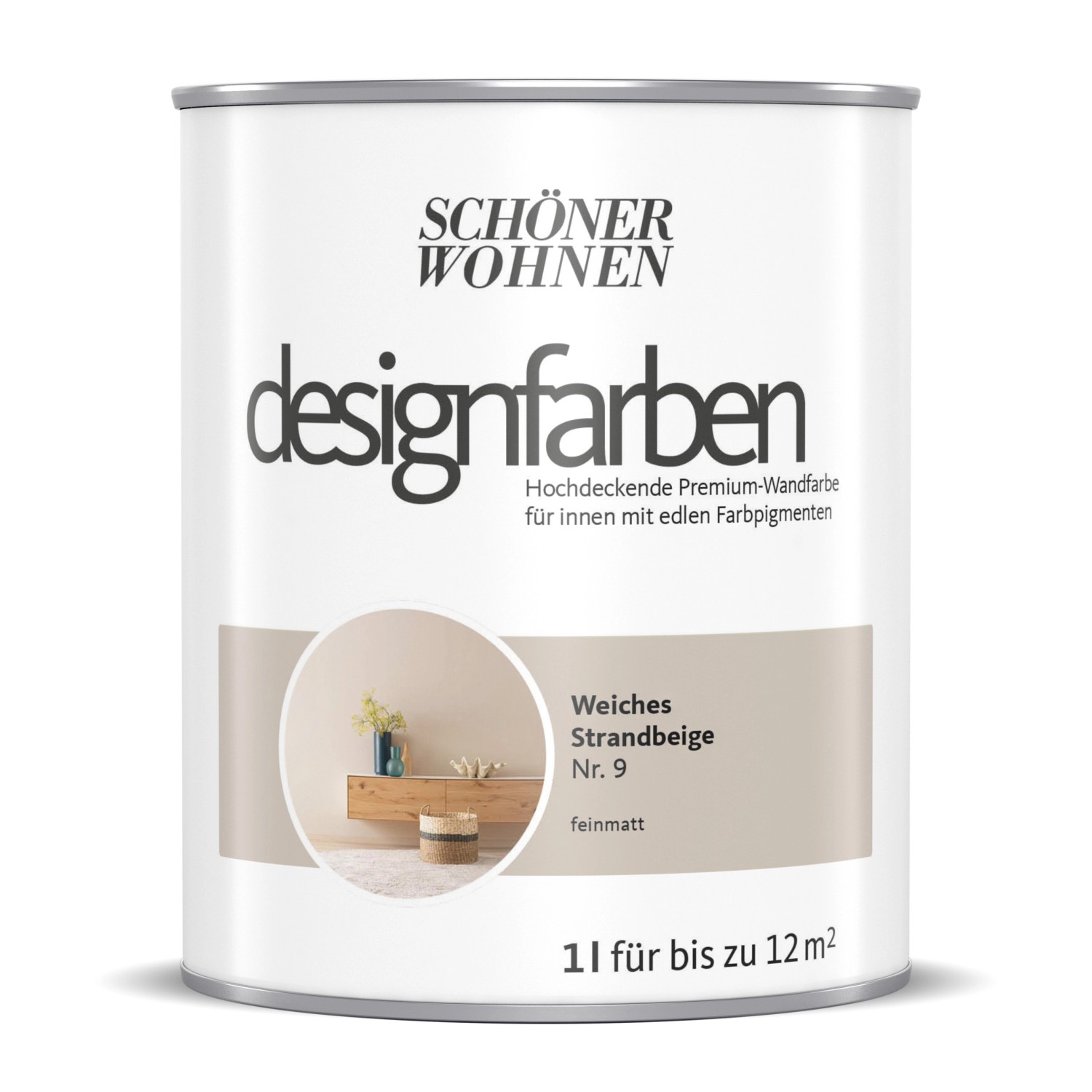 Schöner Wohnen Designfarben Weiches Strandbeige 1 l