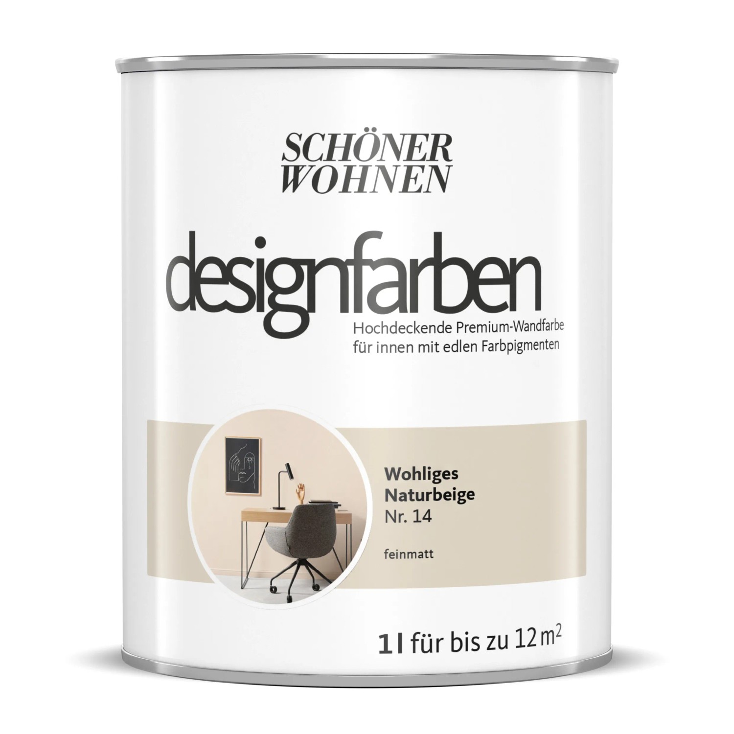 Schöner Wohnen Designfarben Wohliges Naturbeige 1 l