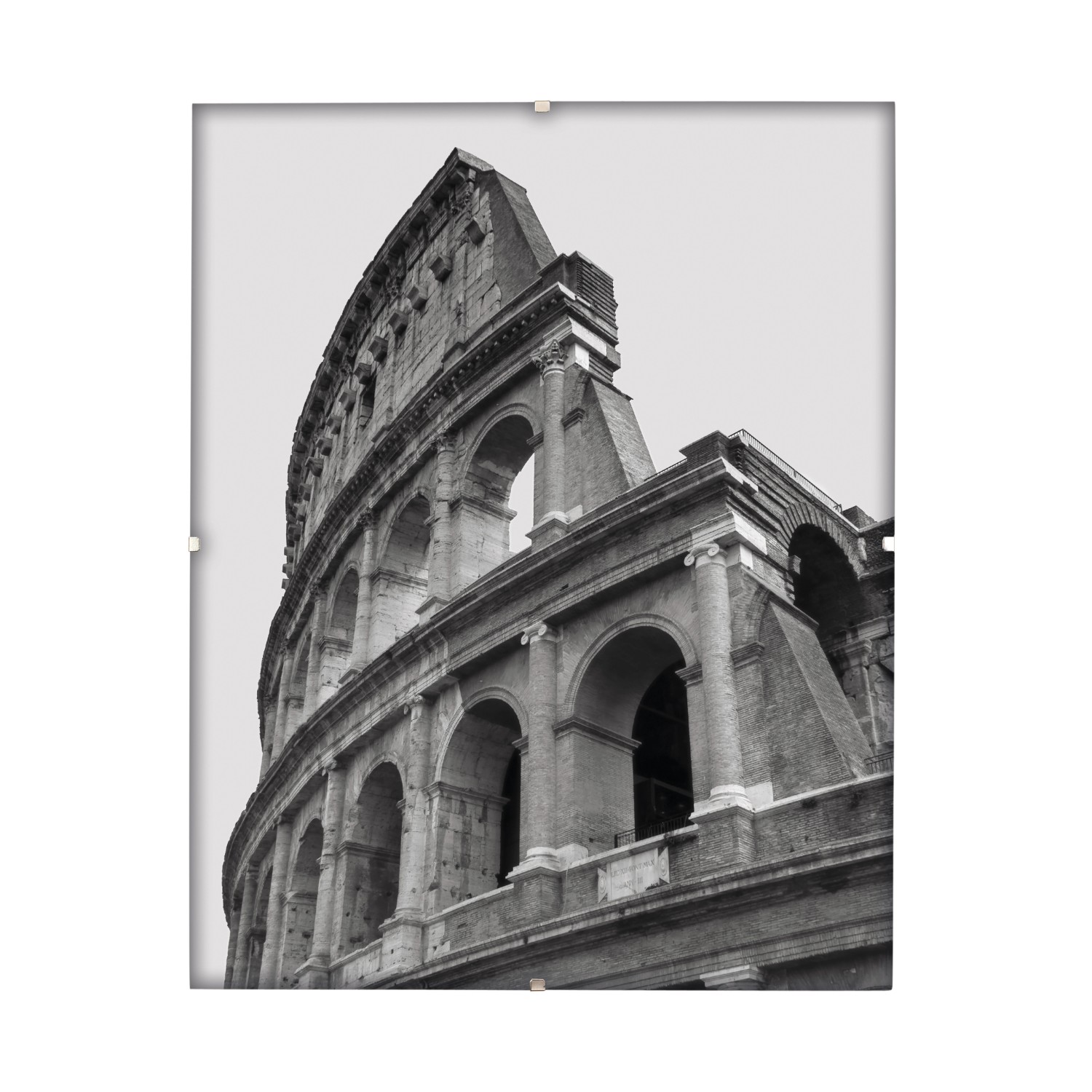 Rahmenloser Bilderrahmen 24 cm x 30 cm Normalglas