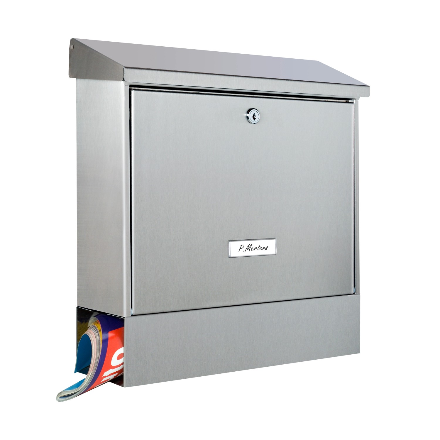 Burg Wächter Briefkasten +  Box Montana 2900 Edelstahl