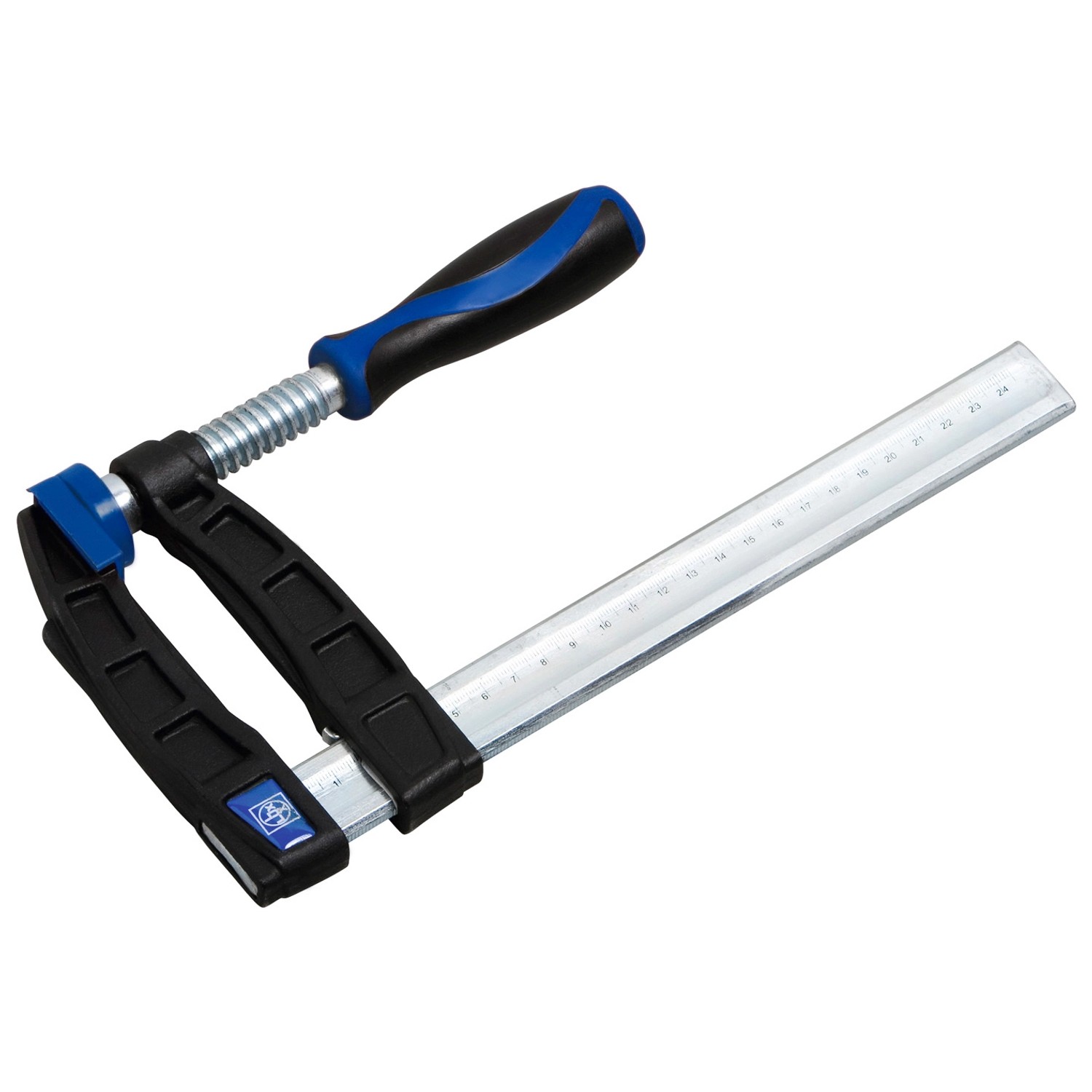 LUX-TOOLS Schraubzwinge Temperguss 200 mm x 100 mm