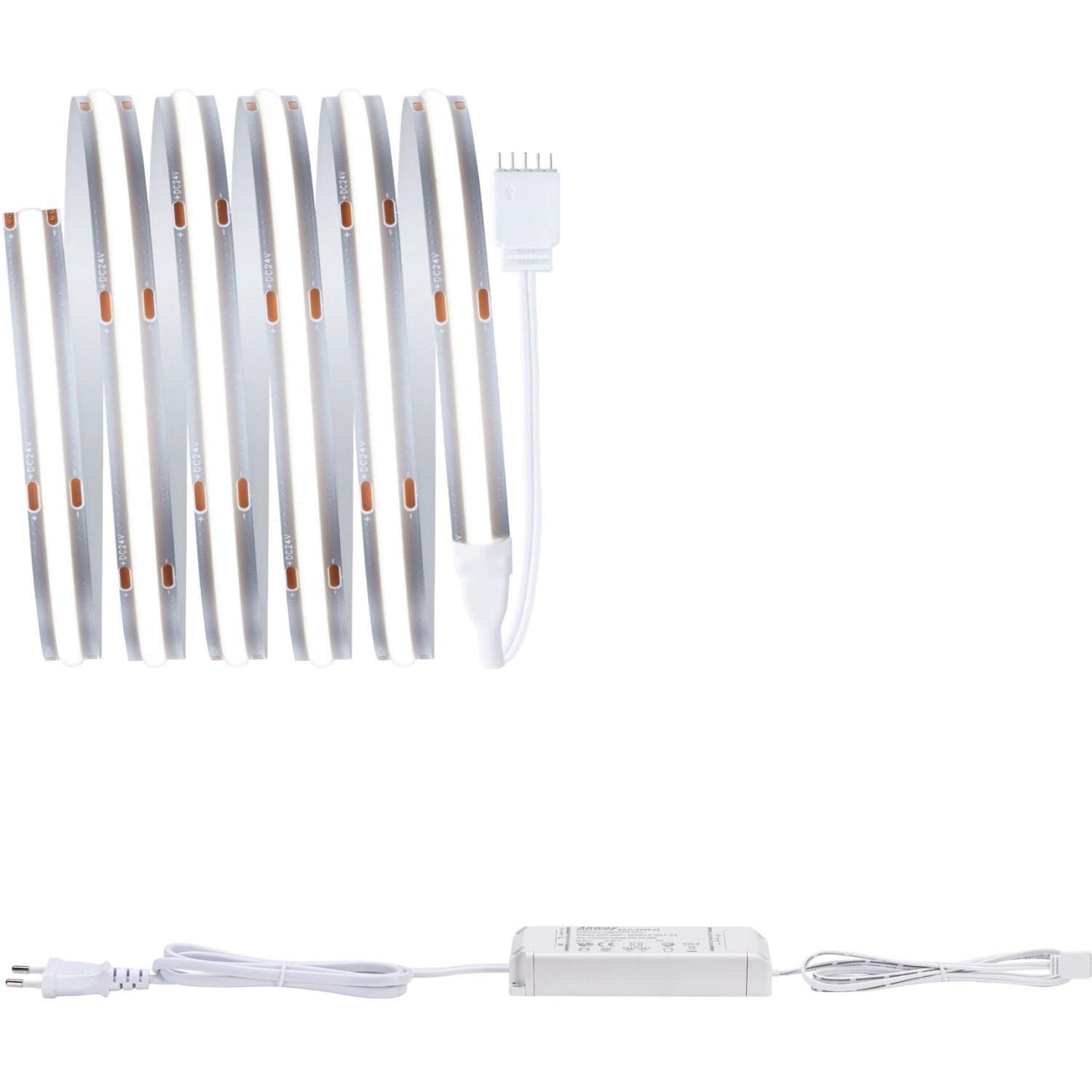 Paulmann LED-Strip Full-Line MaxLED 500 COB Basisset 10W 600lm/m 6500K 25V