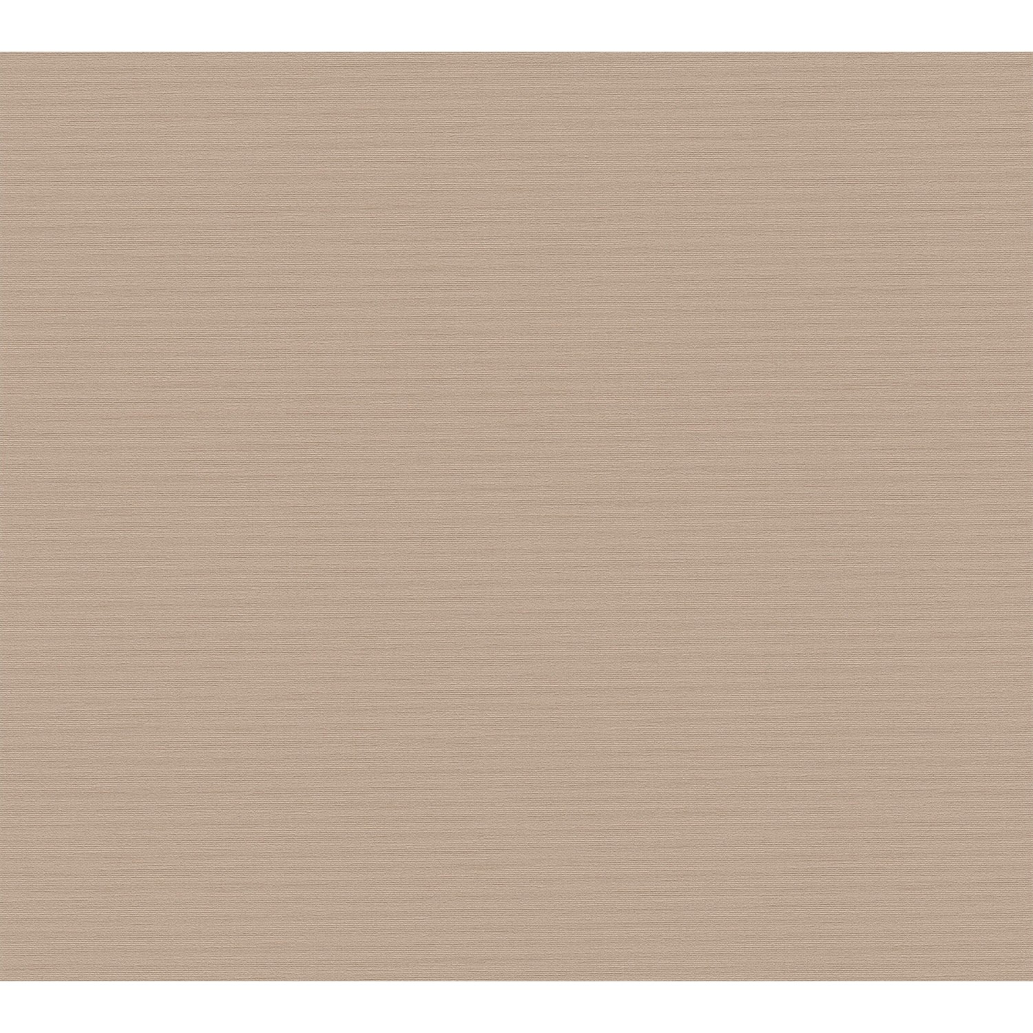 A.S. Creation Vliestapete Uni Leicht Strukturiert 10,05 m x 0,53 m Braun FSC®