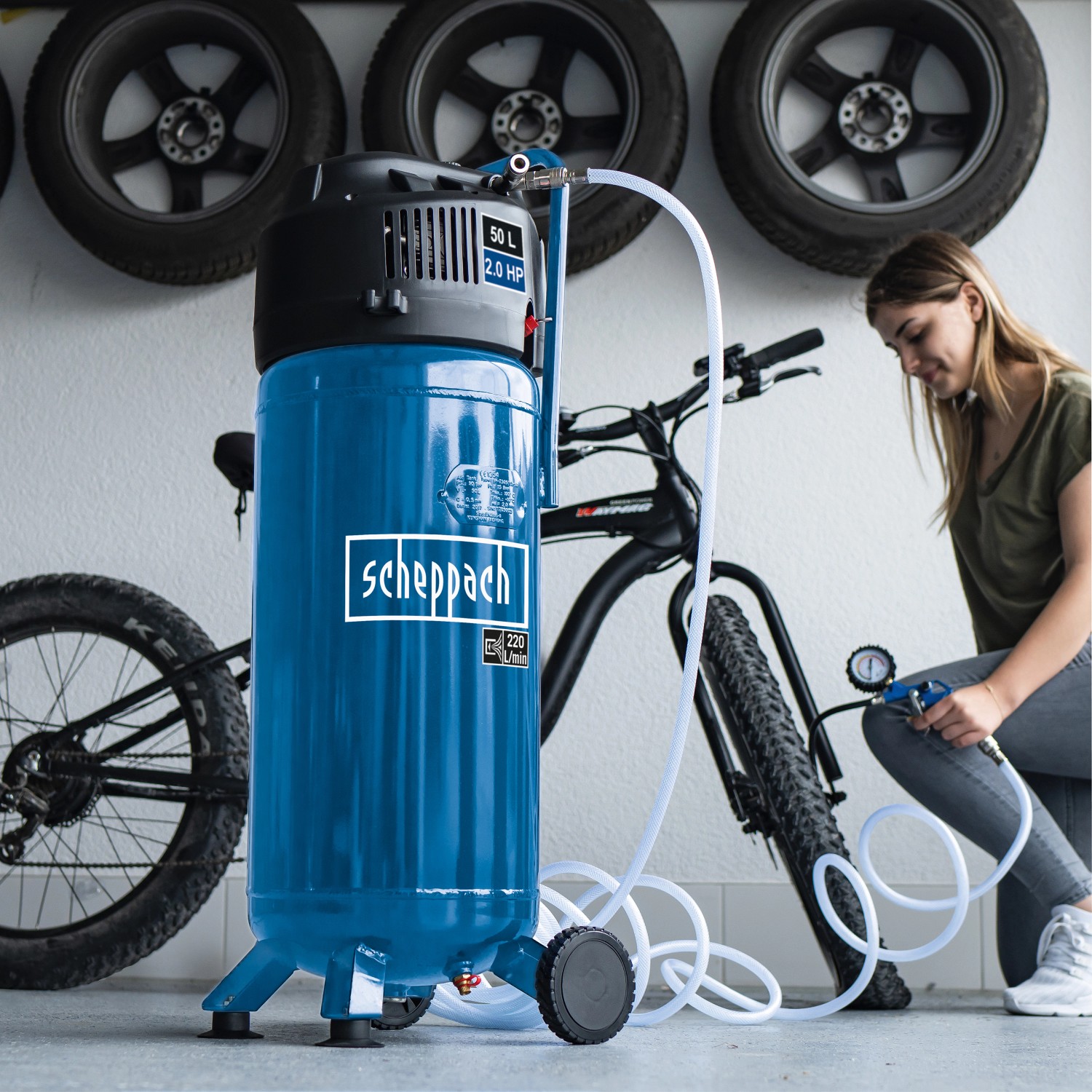 Scheppach Kompressor HC51v Ölfrei