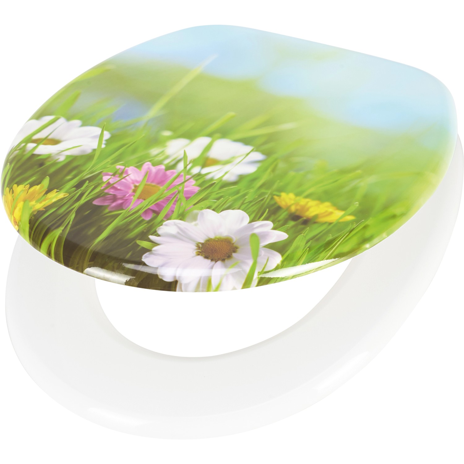 WC-Sitz Surumu  Holzkern Blumenwiese