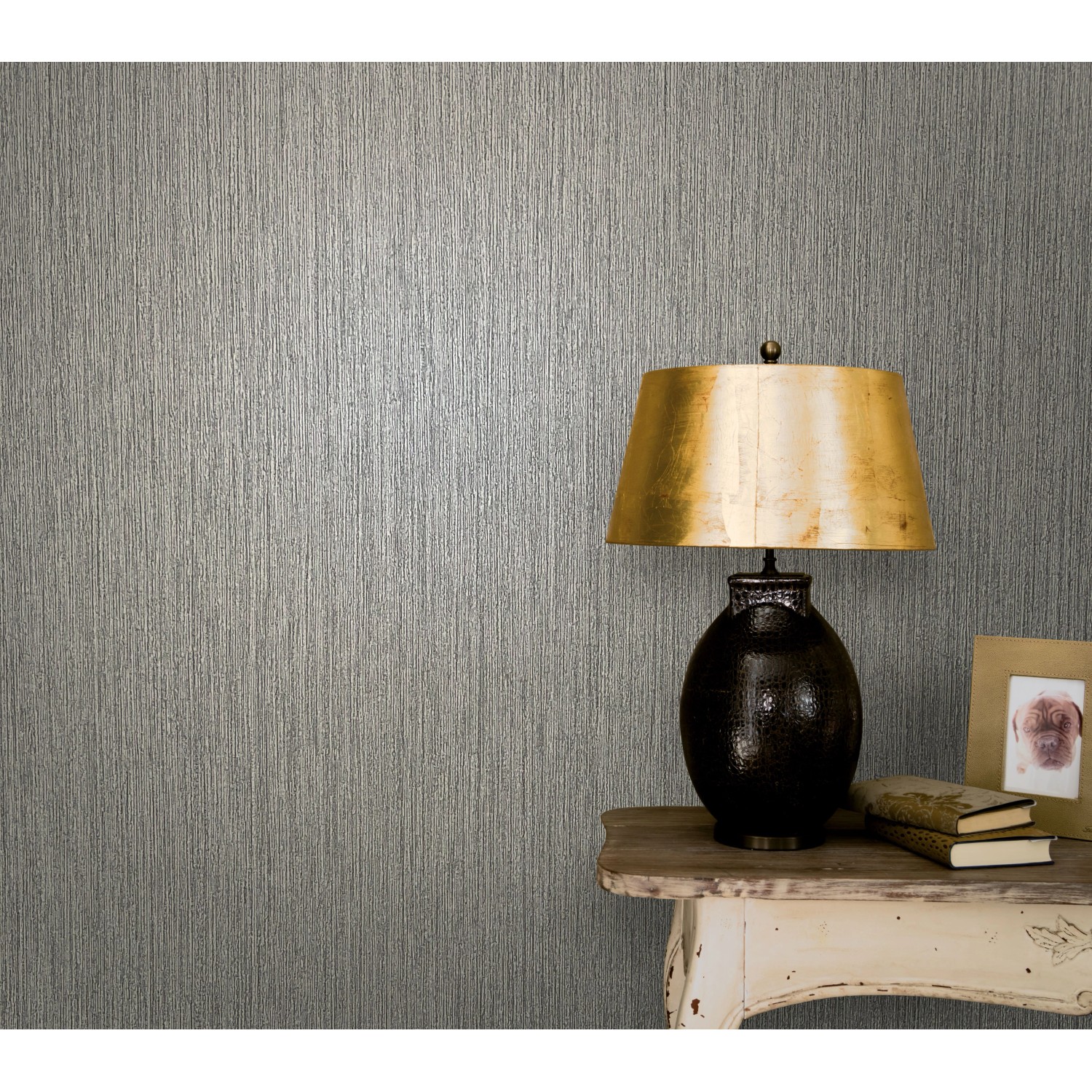 Marburg Vliestapete Modernista 53 Uni Dunkelgrau FSC®