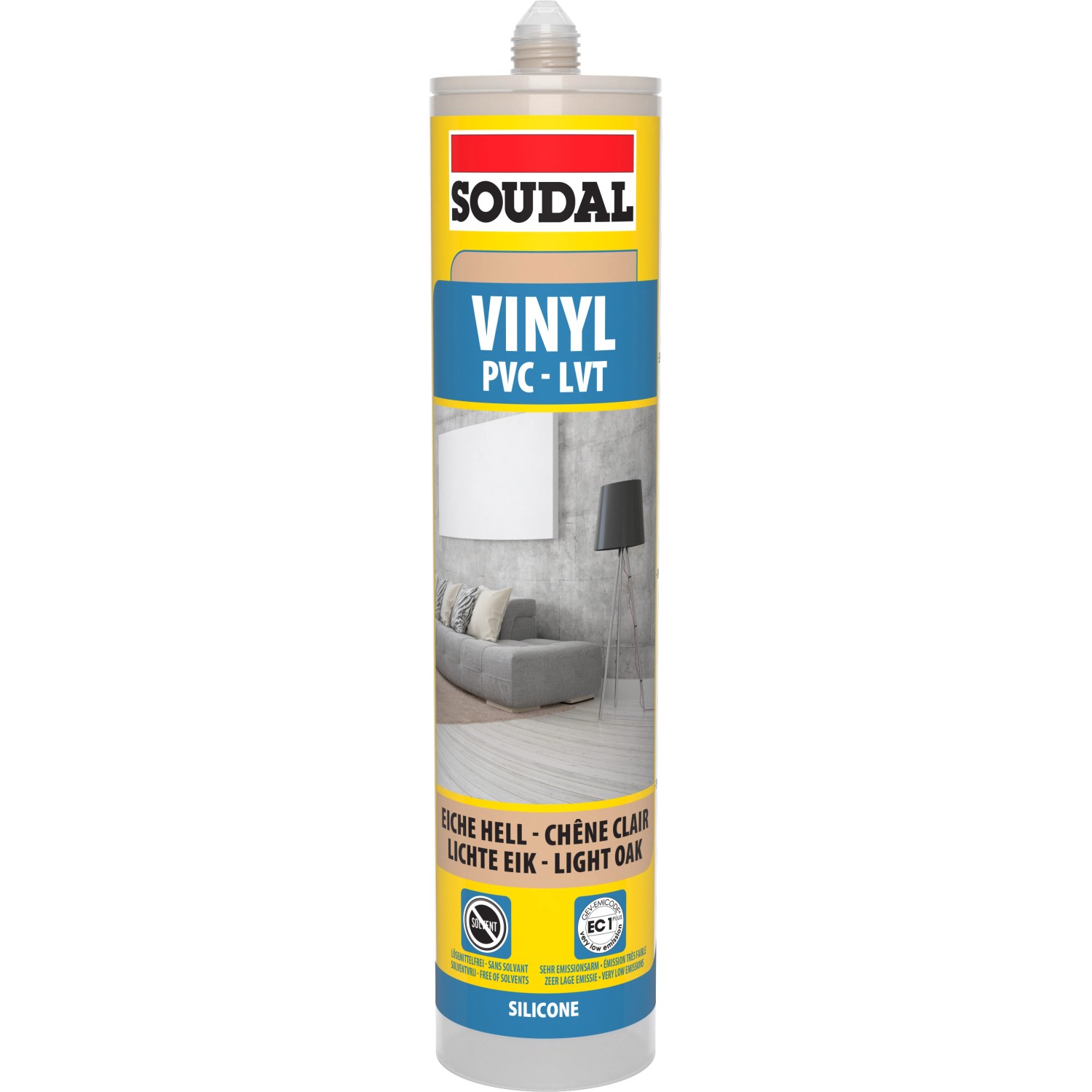 Soudal Vinyl- & PVC-Dichtstoff Eiche hell 290 ml