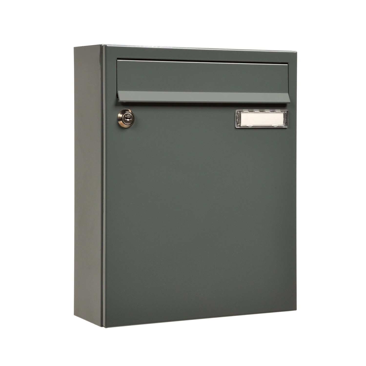 MEFA Briefkasten Sonate 133 Grau 33 cm x 26 cm x 10,8 cm